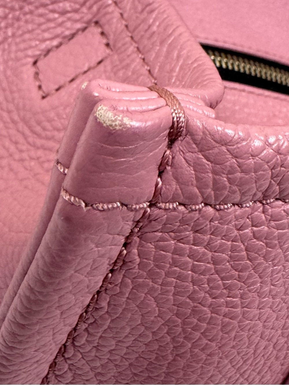 Marc Jacobs The Medium Leather Tote Bag Crossbody with Dust Bag - Picture 8 of 16